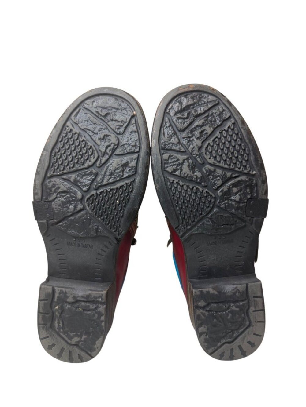 Socofy Floral Faux Leather Mary Jane Shoes Women's EU 38 Colorful Boho Artistic - Picture 6 of 8